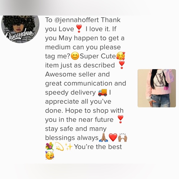 Pullover l V W/ logo designs on the sleeves & Front of Sweatshirt ❌❌PRICE FIRM❌ - Picture 10 of 16